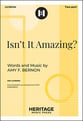 Isn't It Amazing? Two-Part choral sheet music cover